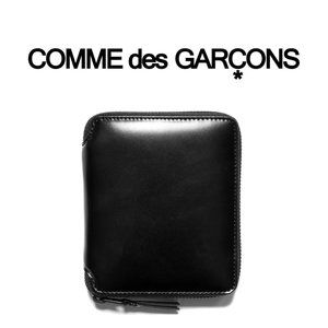 EUC Comme des Garcons VERY BLACK Full Zip Wallet